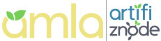 Amla, Artifi, Znode logos